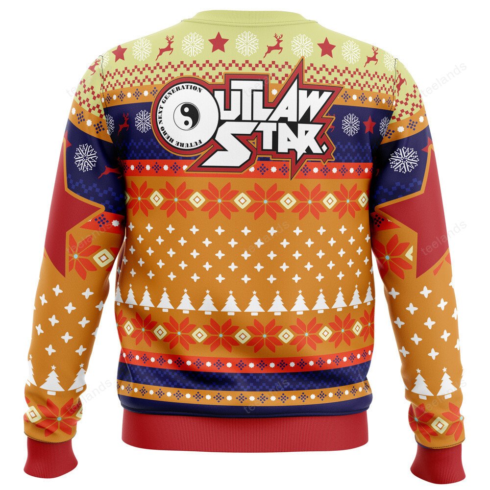 Gene starwind outlaw star ugly Christmas sweater product image 4