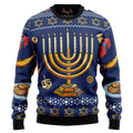 Jewish hanukkah Christmas sweater product image