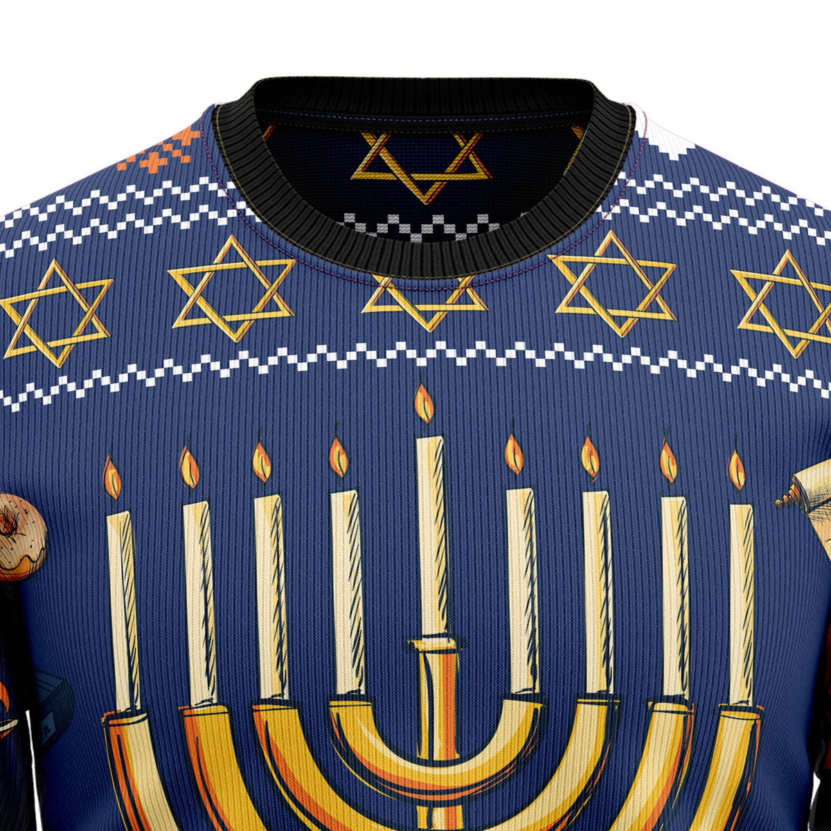 Jewish hanukkah Christmas sweater product image 2