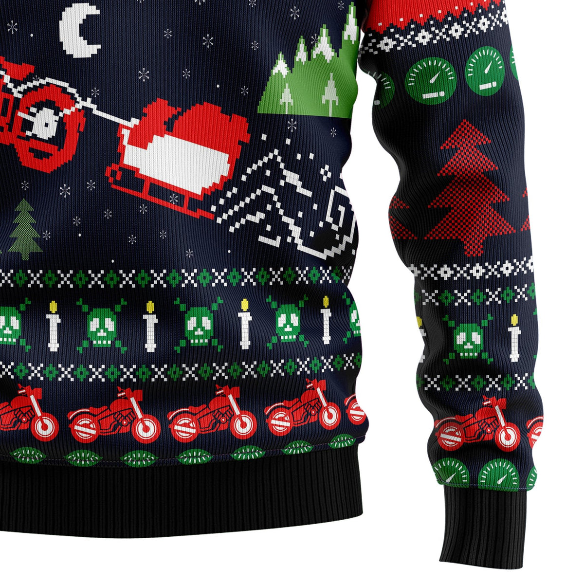 Motorbike Braaap Christmas sweater product image 4