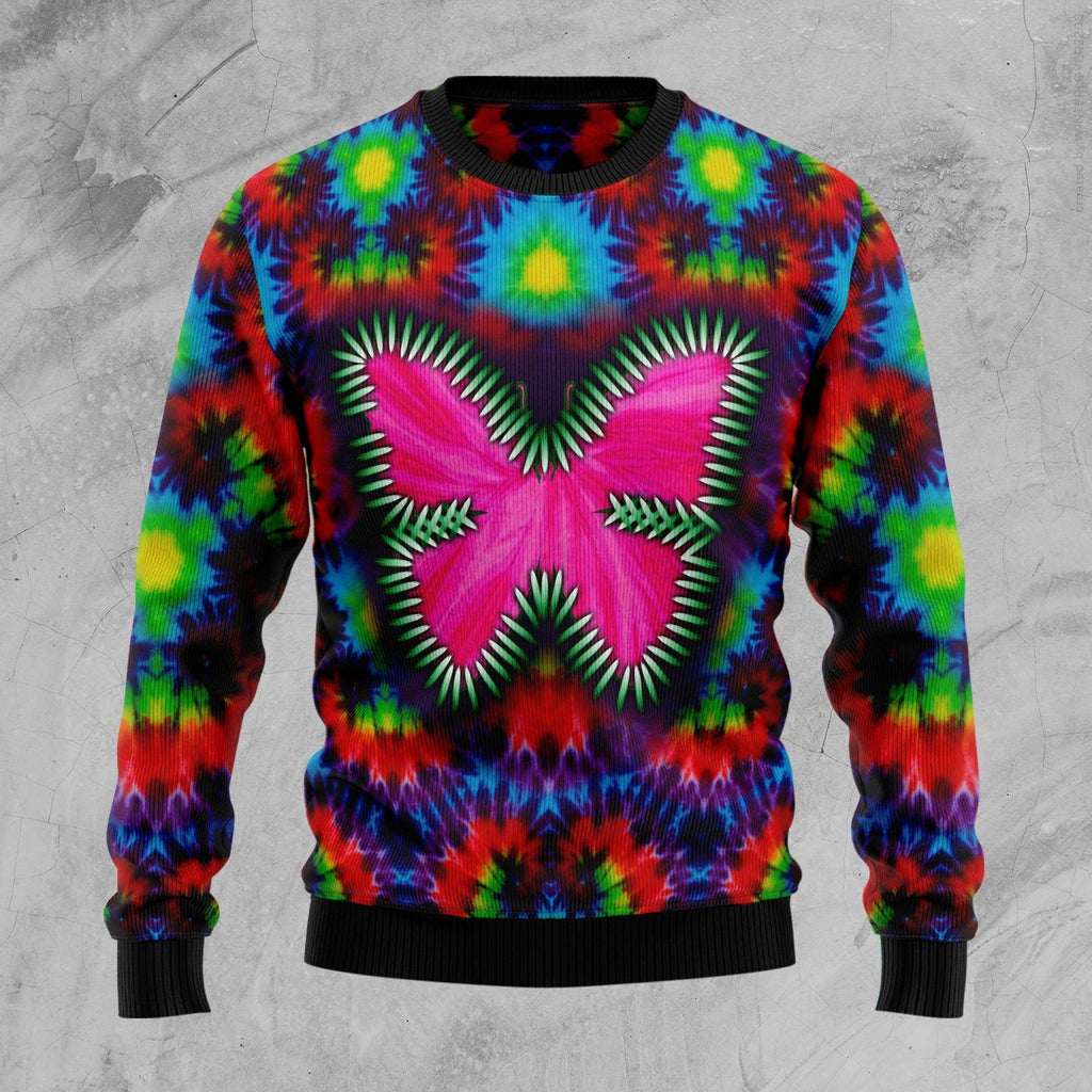 Santa Claus skateboarding Christmas sweater product image 3