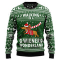 Dachshund weiner wonderland Christmas sweater product image