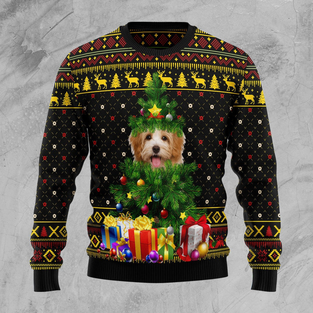 Reindeer Merry and bright Christmas sweater product image 4