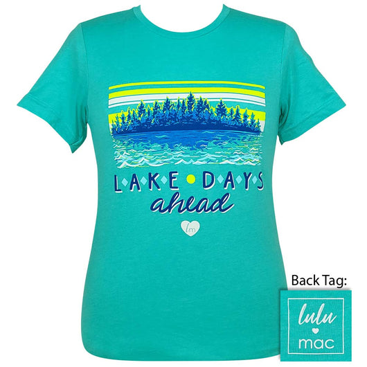 Girlie Girl Lulu Mac Lake Days Ahead Canvas - Adult & Kids T-Shirts, Sweatshirts & Hoodies apparel design preview 1