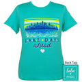 Girlie Girl Lulu Mac Lake Days Ahead Canvas - Adult & Kids T-Shirts, Sweatshirts & Hoodies apparel design preview 1
