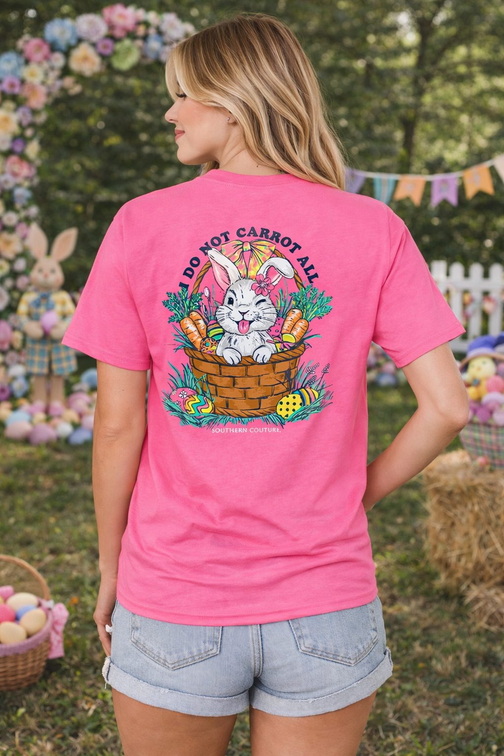 Southern Couture Classic Do Not Carrot All Easter - Adult & Kids T-Shirts, Sweatshirts & Hoodies apparel design preview 1