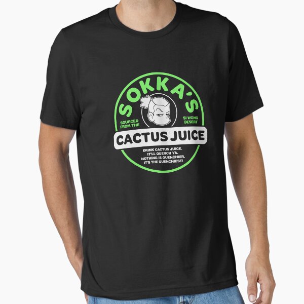 Avatar: The Last Airbender Sokka's Cactus Juice Badge - Adult & Kids T-Shirts, Sweatshirts & Hoodies apparel design preview 1