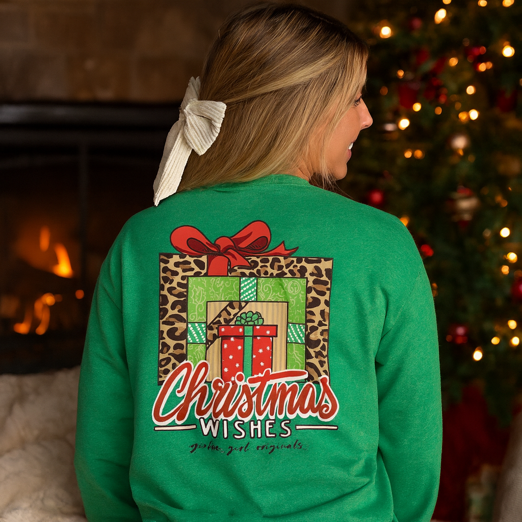 Girlie Girl Originals Christmas Wishes - Adult & Kids T-Shirts, Sweatshirts & Hoodies apparel design preview 1