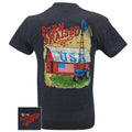 Southern Limits USA Born Raised Tractor Barn - Adult & Kids T-Shirts, Sweatshirts & Hoodies apparel design preview 2