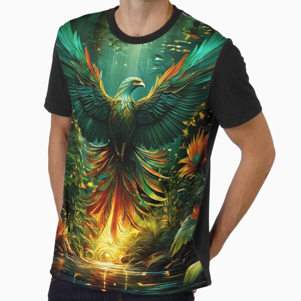 Legendary pheonix Graphic - Adult & Kids T-Shirts, Sweatshirts & Hoodies apparel design preview 1