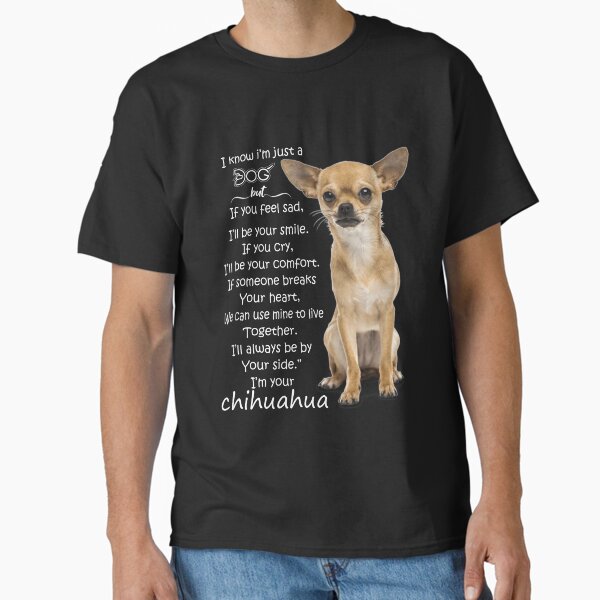 I know am a dog Chihuahua - Adult & Kids T-Shirts, Sweatshirts & Hoodies apparel design preview 1