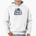 I Love Snow Winter Snowflake Typography Design - Adult & Kids T-Shirts, Sweatshirts & Hoodies apparel design preview 1