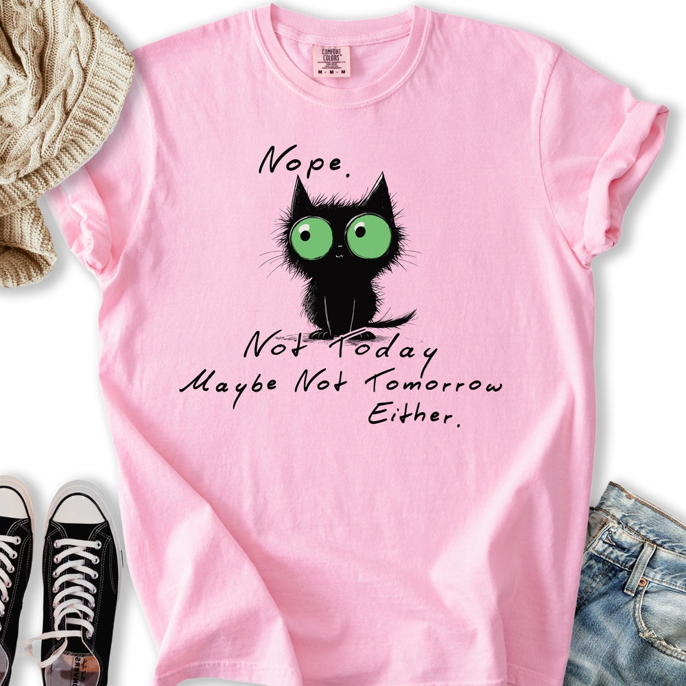 Nope Not Tomorrow - Adult & Kids T-Shirts, Sweatshirts & Hoodies apparel design preview 2