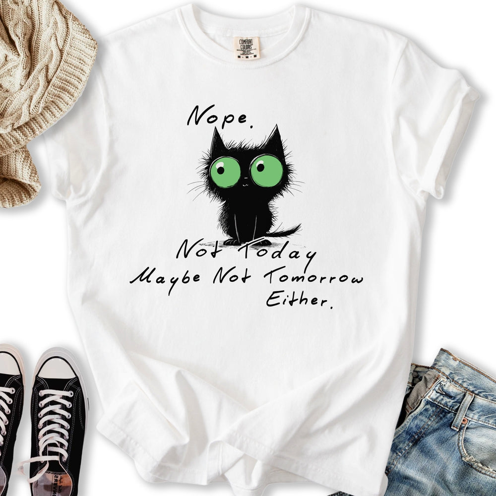 Nope Not Tomorrow - Adult & Kids T-Shirts, Sweatshirts & Hoodies apparel design preview 1