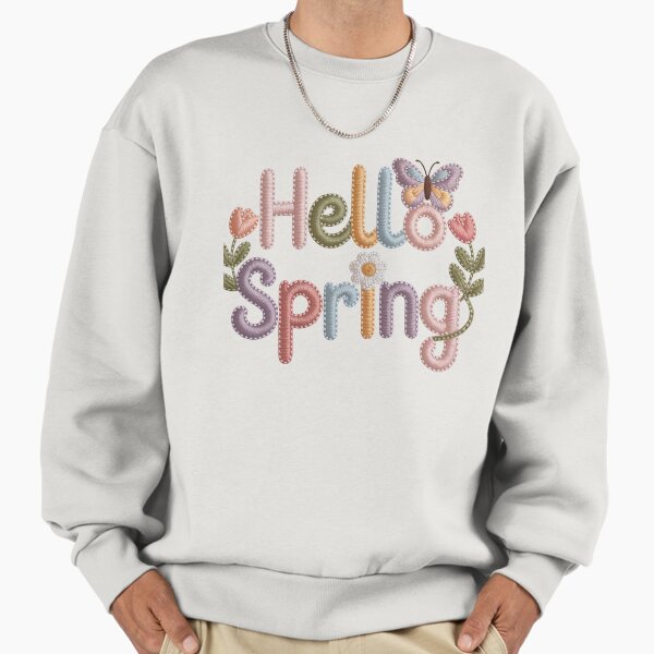 Hello Spring - Adult & Kids T-Shirts, Sweatshirts & Hoodies apparel design preview 1