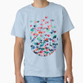 Heart Connections Watercolor Painting - Adult & Kids T-Shirts, Sweatshirts & Hoodies apparel design preview 1