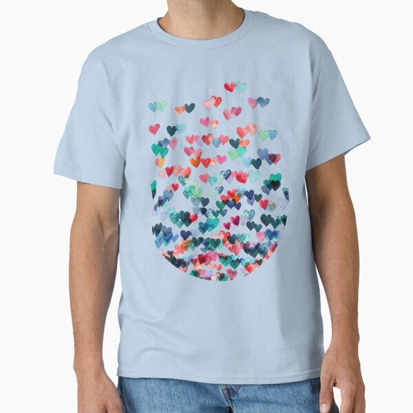 Heart Connections Watercolor Painting - Adult & Kids T-Shirts, Sweatshirts & Hoodies apparel design preview 1