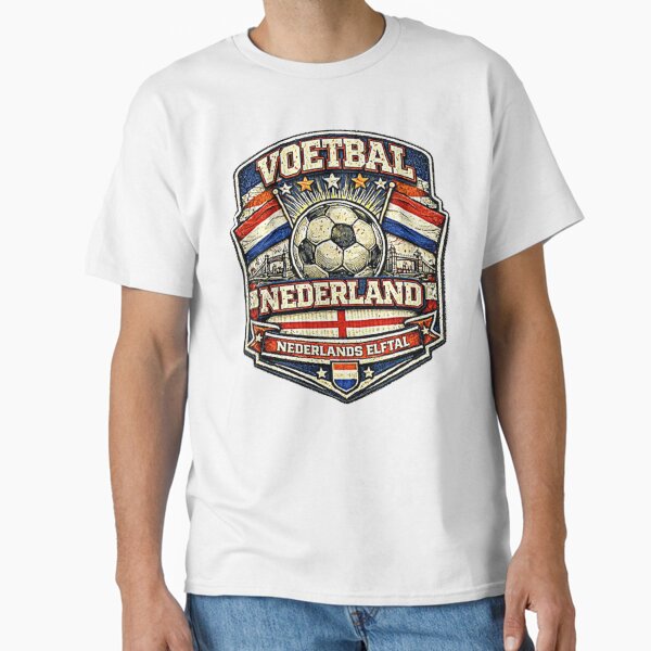 SOCCER FOOTBALL NETHERLANDS VINTAGE - Adult & Kids T-Shirts, Sweatshirts & Hoodies apparel design preview 1