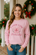 Southern Couture Soft Candy Cane Christmas Club - Adult & Kids T-Shirts, Sweatshirts & Hoodies apparel design preview 1