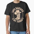 Line Dancing Is My Therapy Country Dance - Adult & Kids T-Shirts, Sweatshirts & Hoodies apparel design preview 1