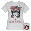 Girlie Girl Originals Preppy Auburn Messy Bun - Adult & Kids T-Shirts, Sweatshirts & Hoodies apparel design preview 1