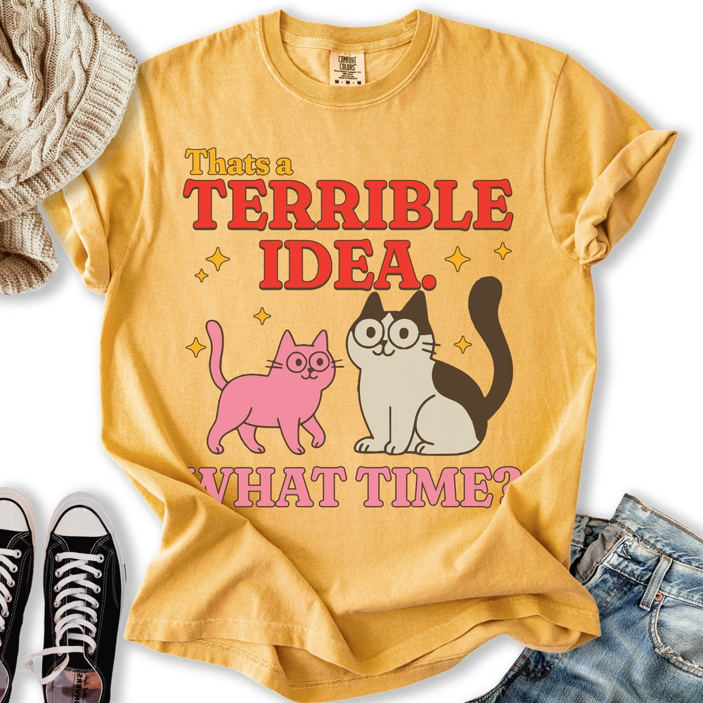 Terrible Idea - Adult & Kids T-Shirts, Sweatshirts & Hoodies apparel design preview 1