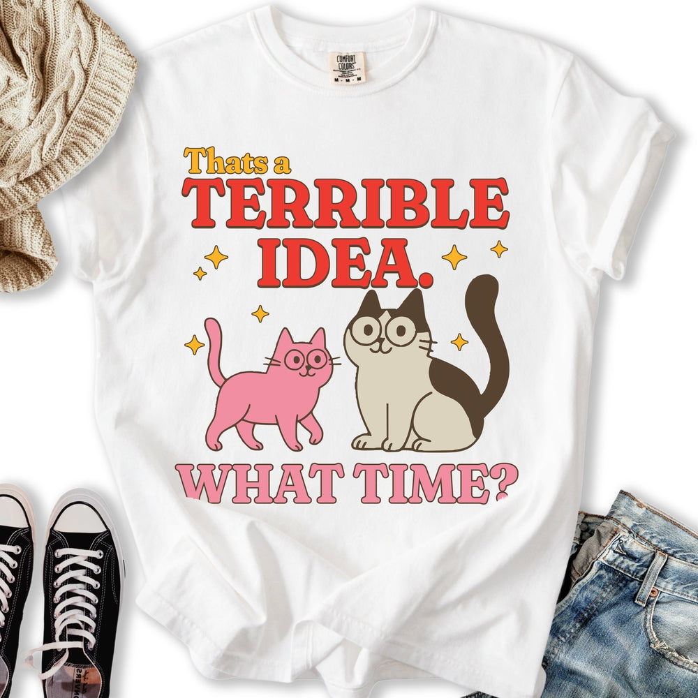 Terrible Idea - Adult & Kids T-Shirts, Sweatshirts & Hoodies apparel design preview 2