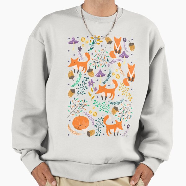 Foxes in the magic forest - Adult & Kids T-Shirts, Sweatshirts & Hoodies apparel design preview 1