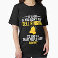 Smart People Hobby Bell Ringing Funny Ringer Gift - Adult & Kids T-Shirts, Sweatshirts & Hoodies apparel design preview 1