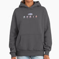 Bang Dream Roselia pixel art - Adult & Kids T-Shirts, Sweatshirts & Hoodies apparel design preview 1