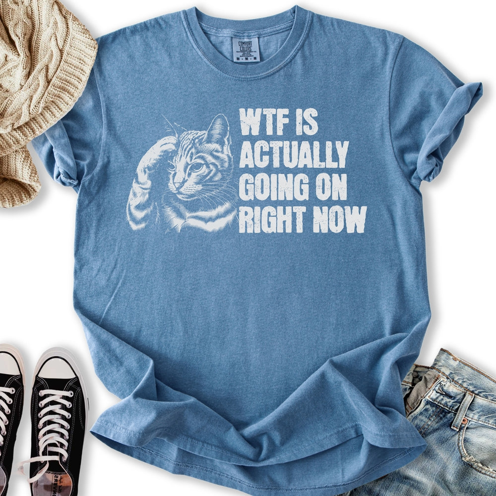 WTF Is Going On - Adult & Kids T-Shirts, Sweatshirts & Hoodies apparel design preview 1