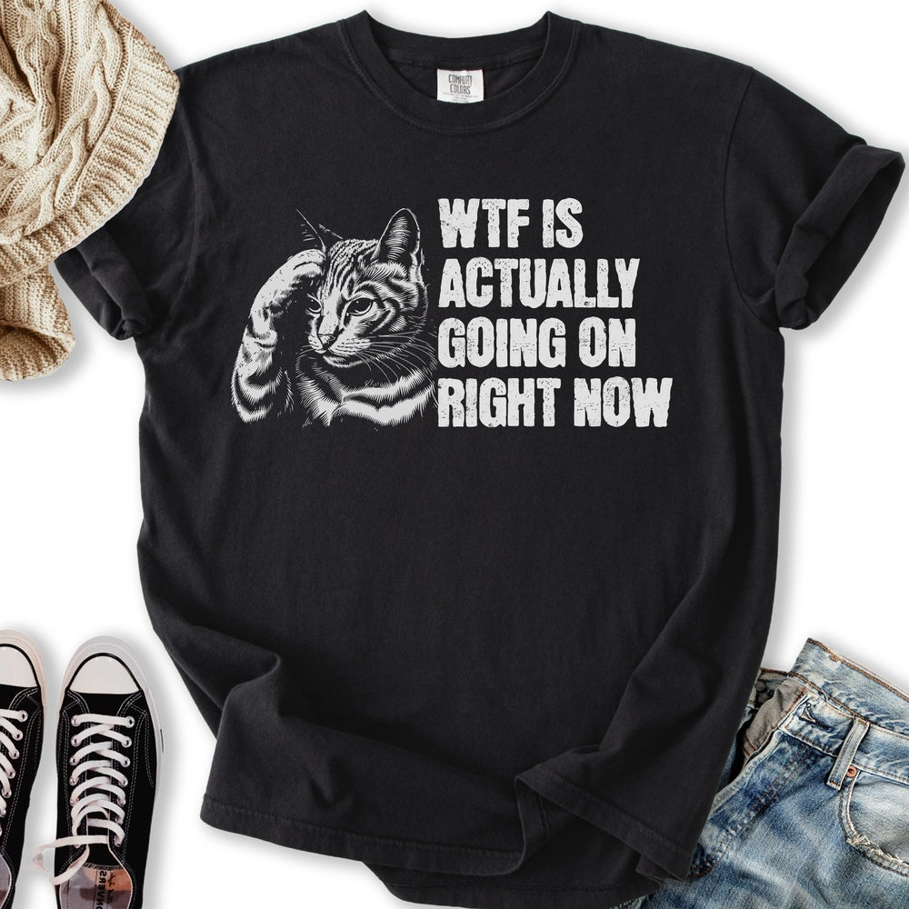 WTF Is Going On - Adult & Kids T-Shirts, Sweatshirts & Hoodies apparel design preview 2