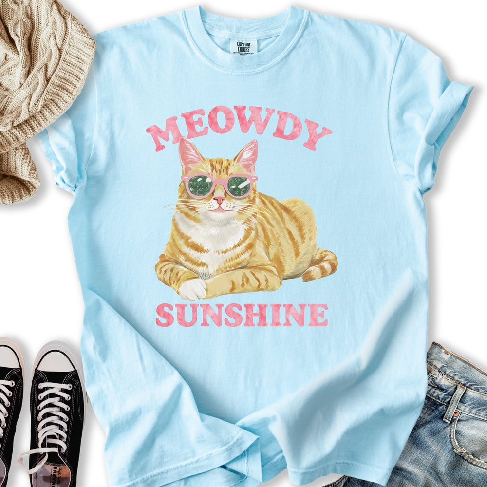 Meowdy Sunshine - Adult & Kids T-Shirts, Sweatshirts & Hoodies apparel design preview 2
