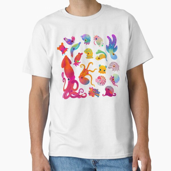 Cephalopod pastel - Adult & Kids T-Shirts, Sweatshirts & Hoodies apparel design preview 1