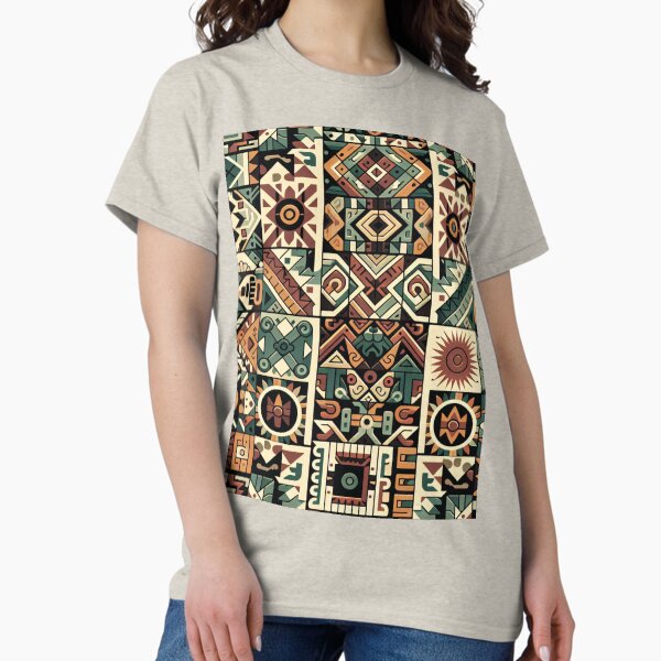 Ethnic pattern. Geometry. - Adult & Kids T-Shirts, Sweatshirts & Hoodies apparel design preview 1