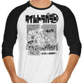 1995 Time Travelers 3/4 Sleeve Raglan - Adult & Kids T-Shirts, Sweatshirts & Hoodies apparel design preview 1
