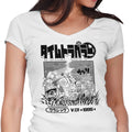 1995 Time Travelers Women's V-Neck - Adult & Kids T-Shirts, Sweatshirts & Hoodies apparel design preview 1