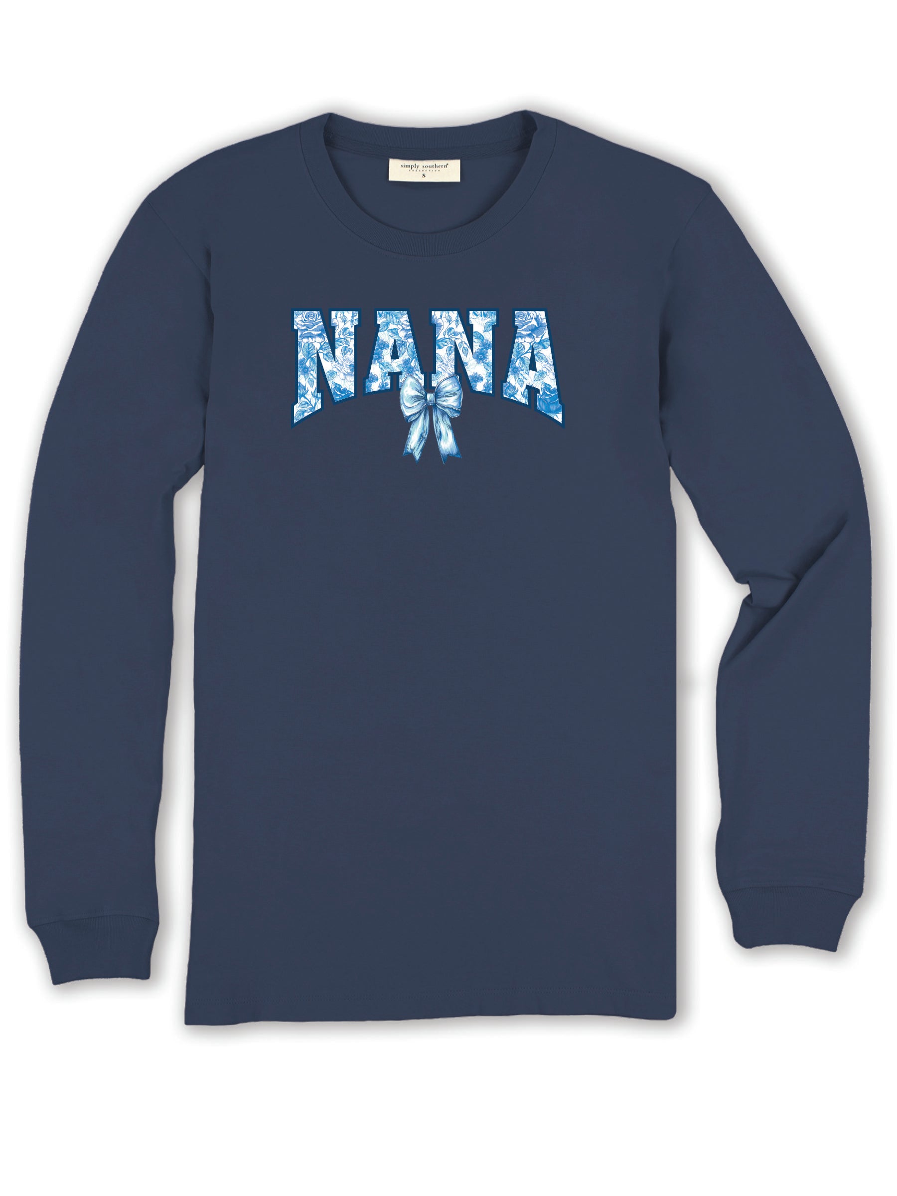 Simply Southern Blessed Nana Bow - Adult & Kids T-Shirts, Sweatshirts & Hoodies apparel design preview 2