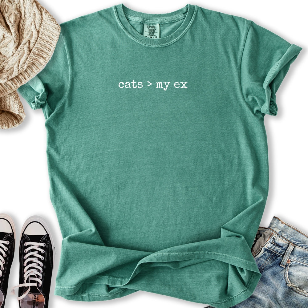 Cats Vs My Ex - Adult & Kids T-Shirts, Sweatshirts & Hoodies apparel design preview 2