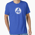 Fantastic Four Symbol - Adult & Kids T-Shirts, Sweatshirts & Hoodies apparel design preview 1