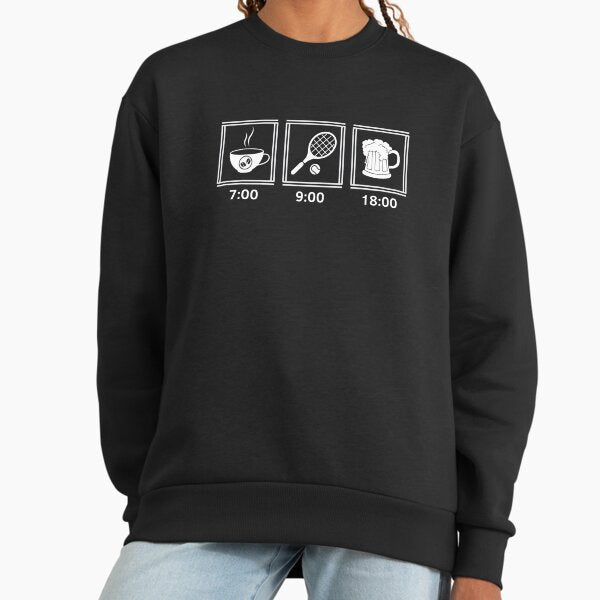 Coffee, beer, tennis - Adult & Kids T-Shirts, Sweatshirts & Hoodies apparel design preview 1