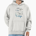 Sharks Landscape Format - Adult & Kids T-Shirts, Sweatshirts & Hoodies apparel design preview 1
