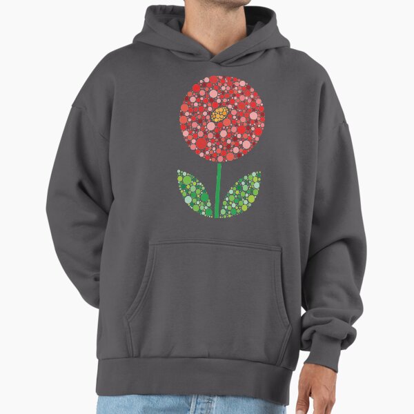 Simple Round Red Dot Flower - Adult & Kids T-Shirts, Sweatshirts & Hoodies apparel design preview 1
