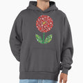 Simple Round Red Dot Flower - Adult & Kids T-Shirts, Sweatshirts & Hoodies apparel design preview 1