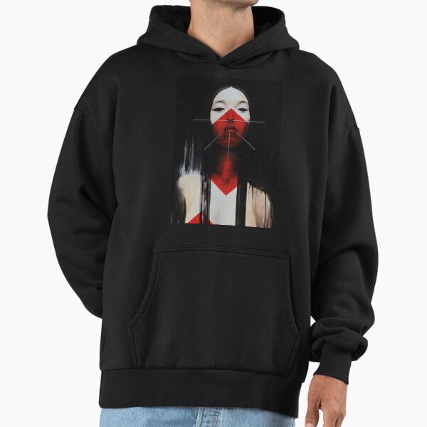 Beautiful Black and Red Fine Art Japanese - Adult & Kids T-Shirts, Sweatshirts & Hoodies apparel design preview 1