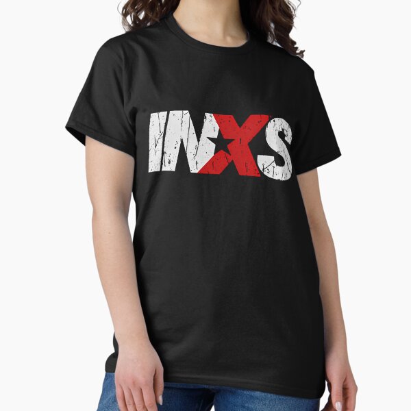 Inxs Logo Vintage Illustration - Adult & Kids T-Shirts, Sweatshirts & Hoodies apparel design preview 1