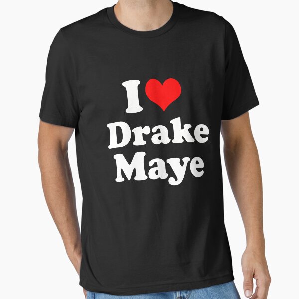 I Love Drake Maye Fan Support Funny Football Inspired - Adult & Kids T-Shirts, Sweatshirts & Hoodies apparel design preview 1