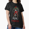 Santa the Real King of North on his Throne with no - Adult & Kids T-Shirts, Sweatshirts & Hoodies apparel design preview 1