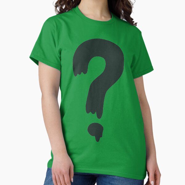 Gravity Falls Soos Green Question Mark - Adult & Kids T-Shirts, Sweatshirts & Hoodies apparel design preview 1