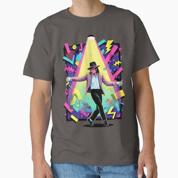 King of Pop Vibrant Art Style - Adult & Kids T-Shirts, Sweatshirts & Hoodies apparel design preview 1
